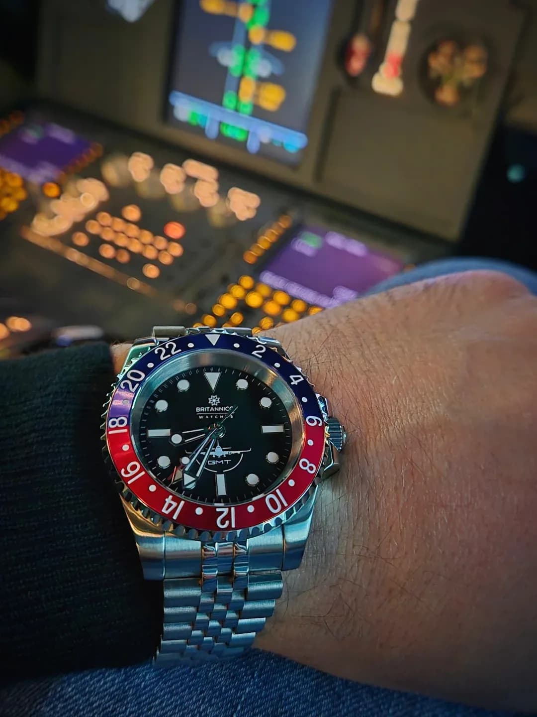 Ready to take off — Britannico GMT