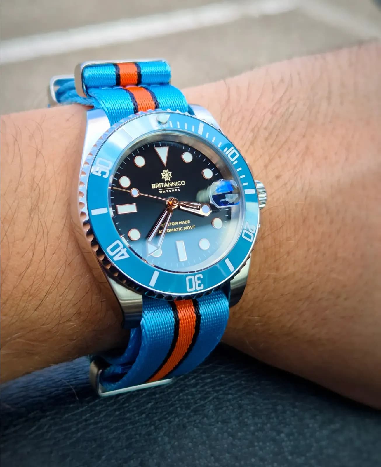 Britannico N.01 Nato Strap Livery